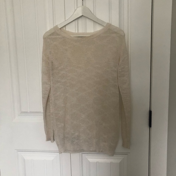 Sheer knit sweater - Picture 1 of 4